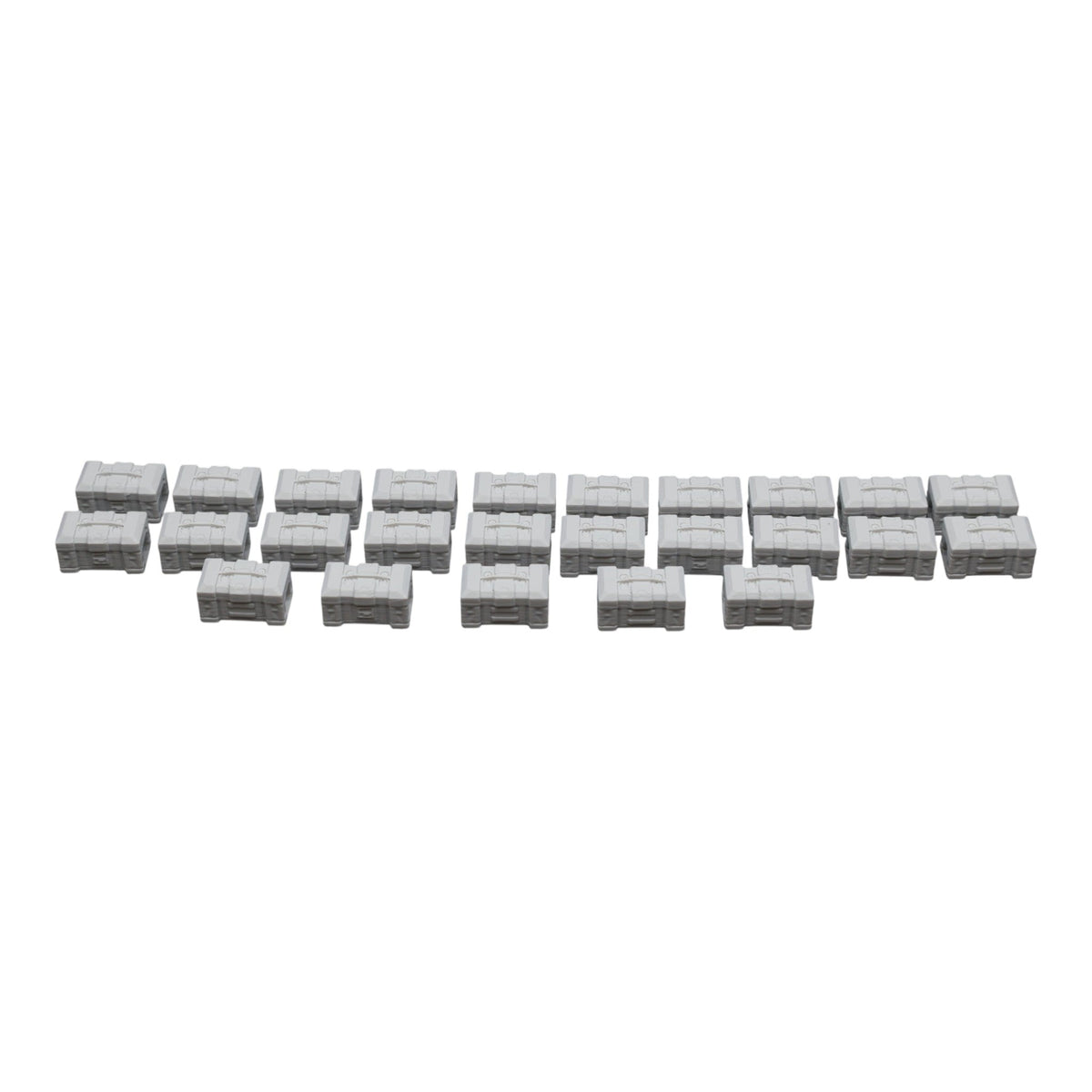 Ammo Box x25 - 28mm Wargaming Scatter Terrain Scenery Tabletop Miniature Grimdark