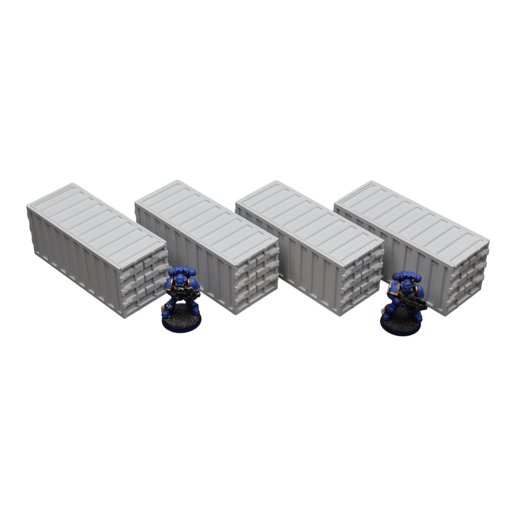 Shipping Container - 28mm Wargaming Scatter Terrain Scenery Tabletop Miniature