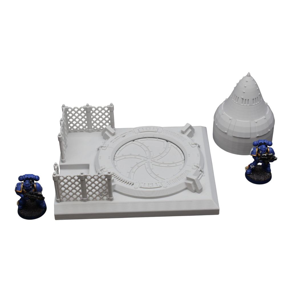 Launch Hatch - 28mm Wargaming Scatter Terrain Scenery Tabletop Miniature