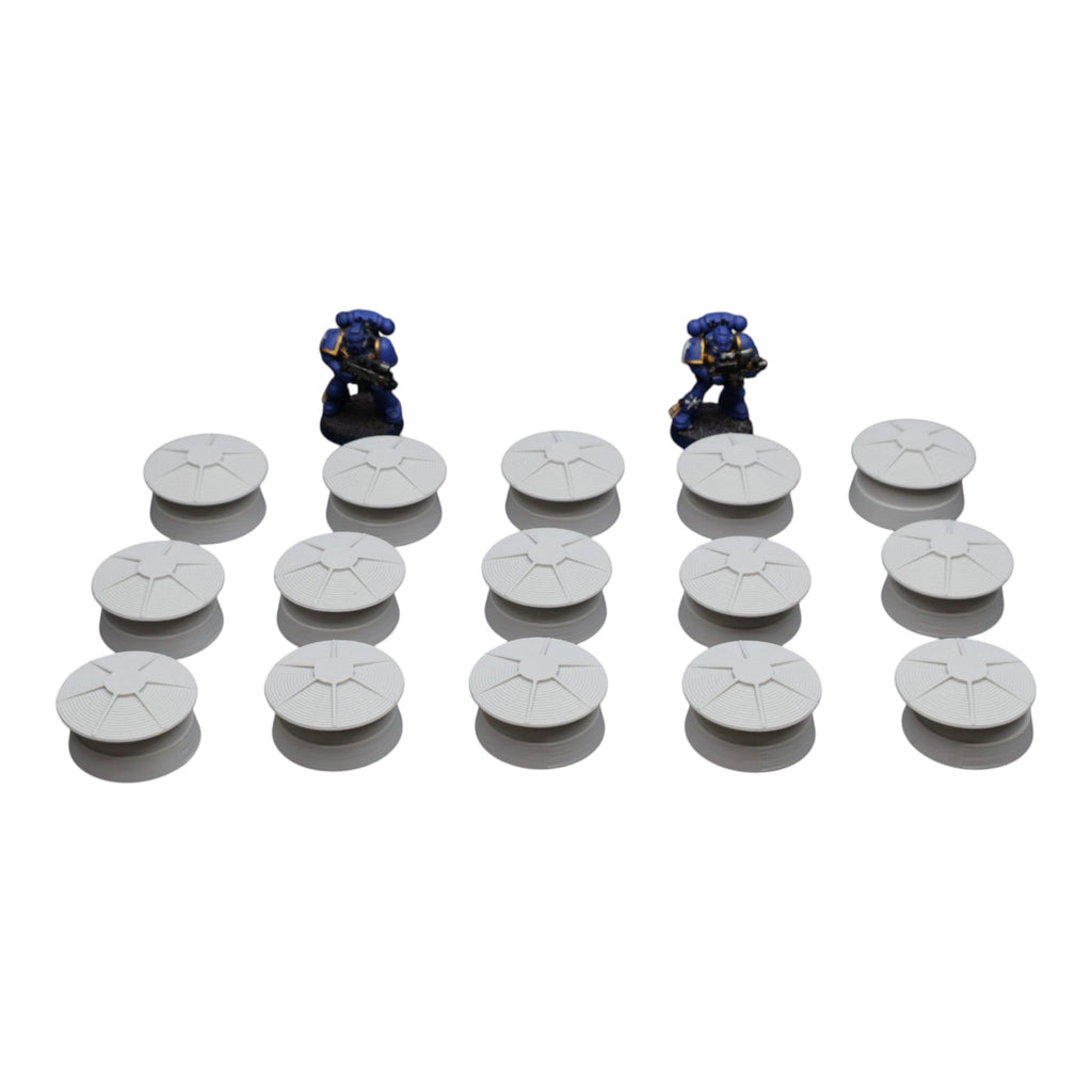 Water Container x15 - 28mm Wargaming Scatter Terrain Scenery Tabletop Miniature