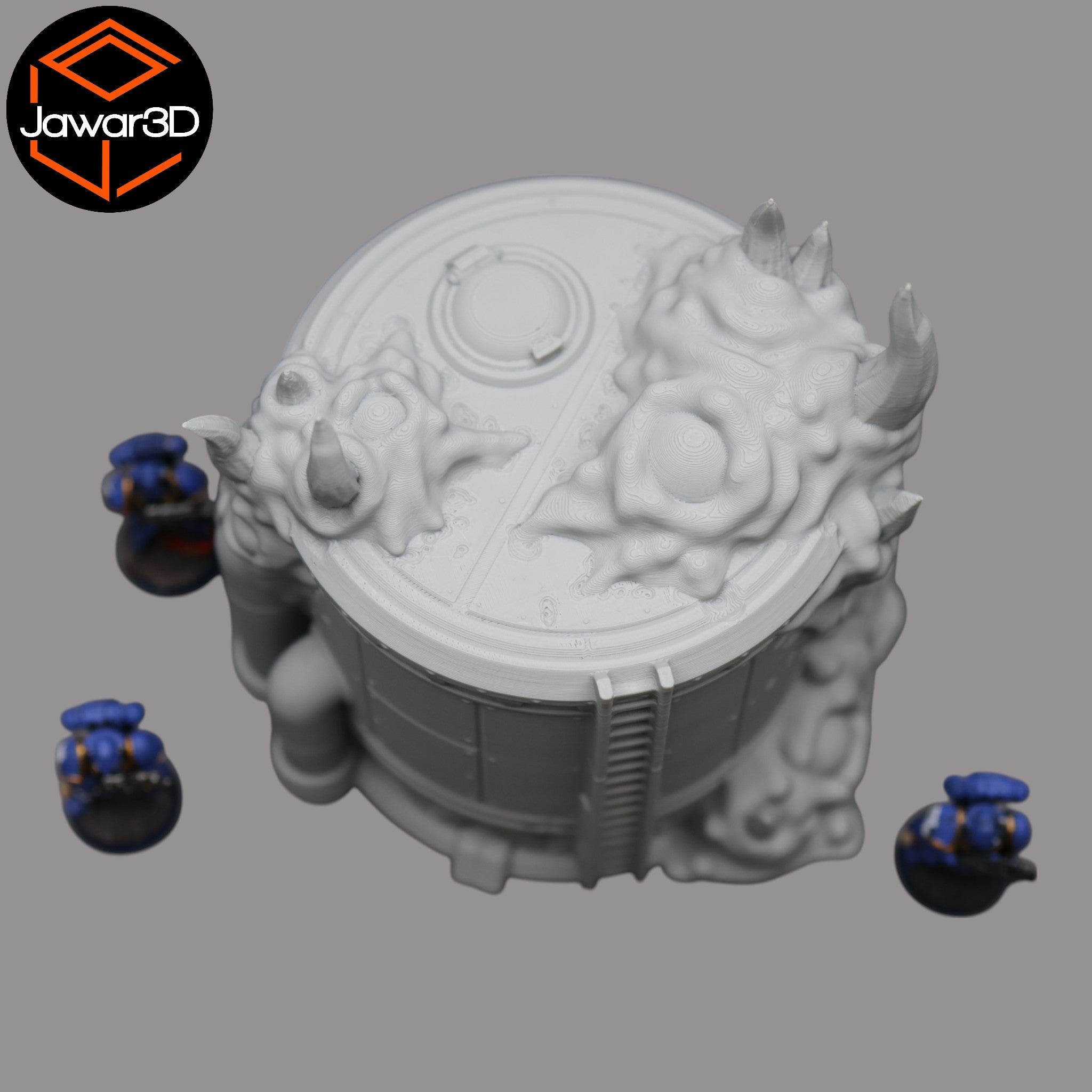 Hive Infected Silo #1 - 28mm Wargaming Scatter Terrain Scenery Tabletop