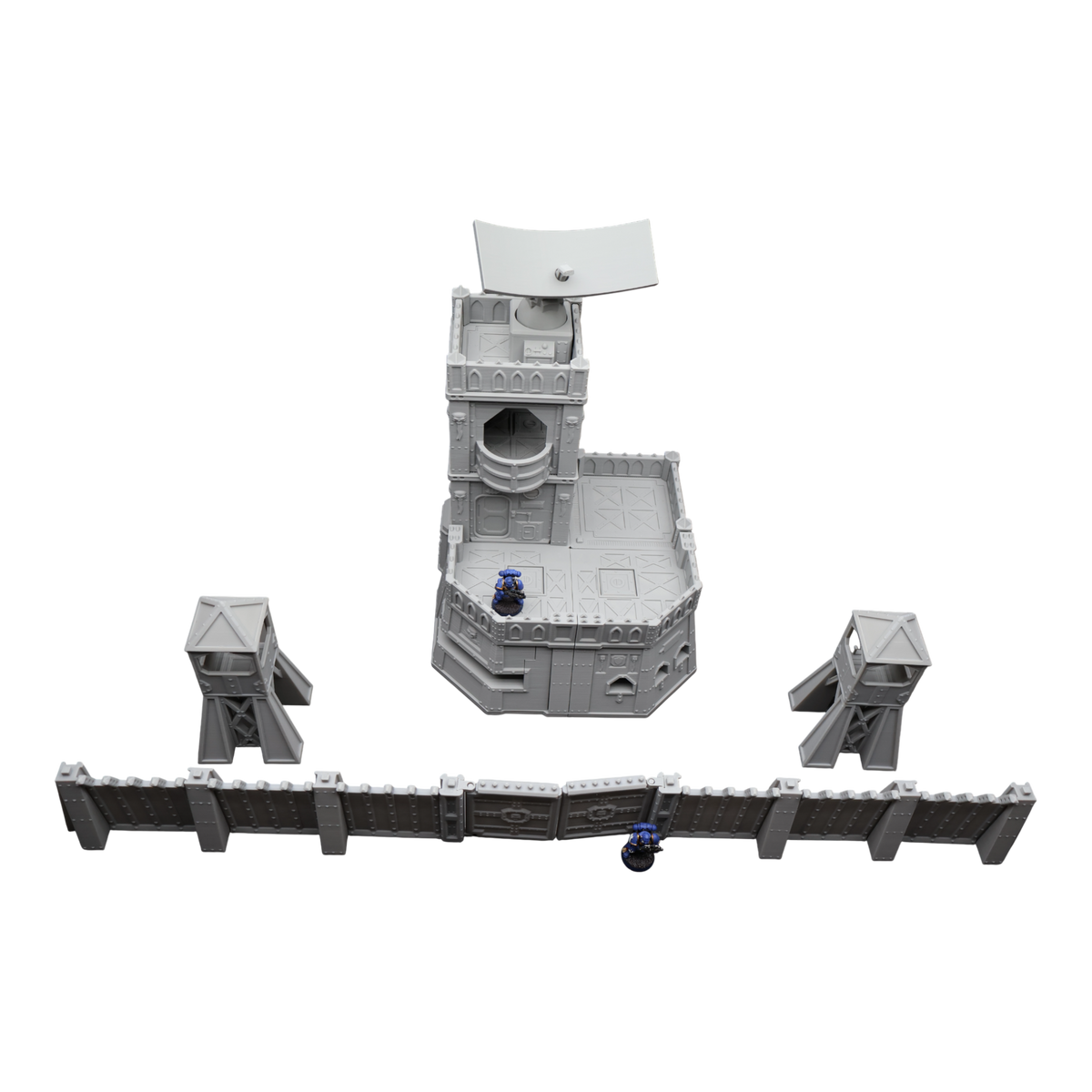 Command Station Set - 28mm Wargaming Scatter Terrain Scenery Tabletop Miniature