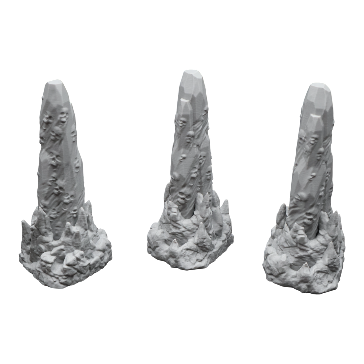 Haunted Rock x3 - 28mm Wargaming Scatter Terrain Scenery Tabletop Miniature