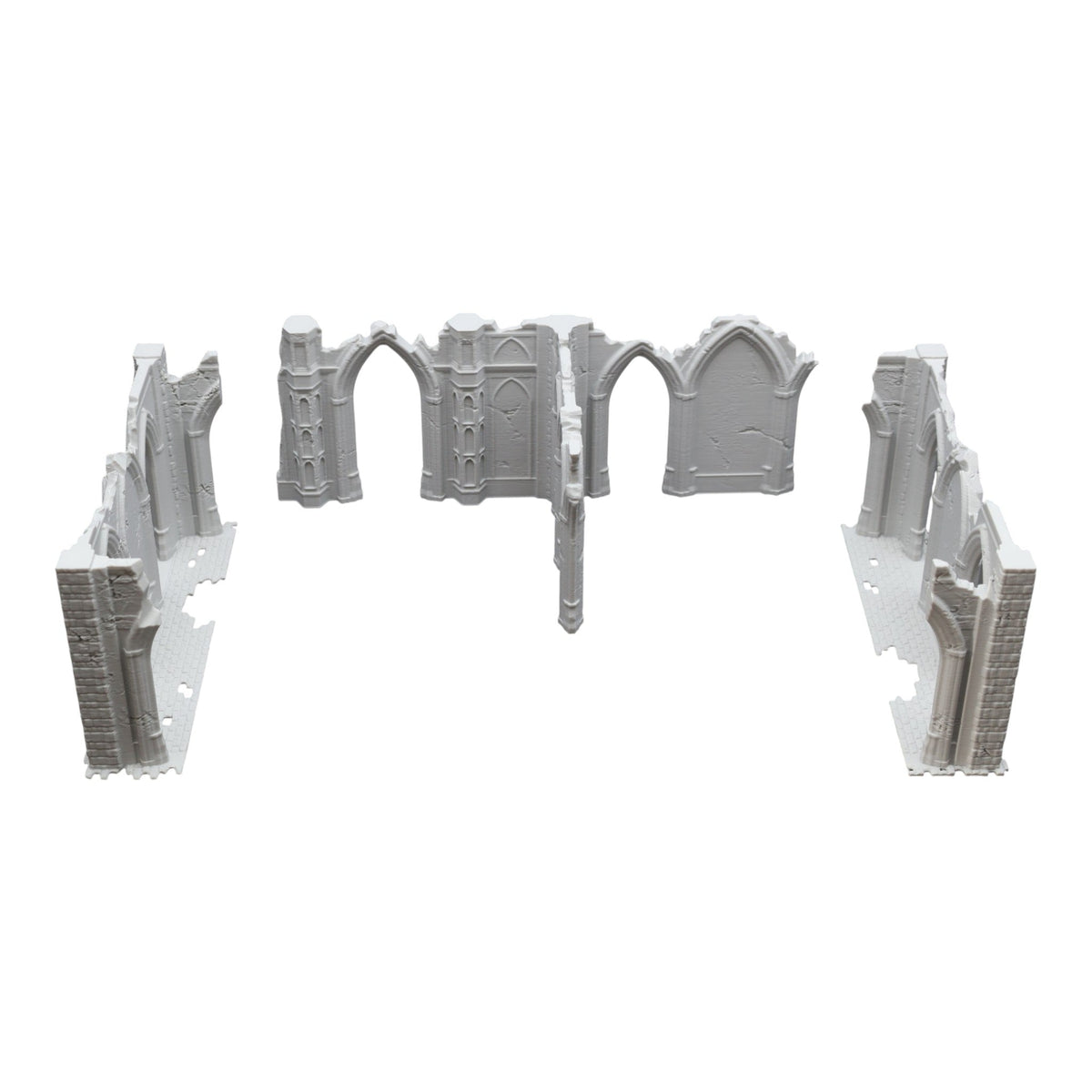 Gothic Ruins - 28mm Wargaming Scatter Terrain Scenery Tabletop Miniature Grimdark