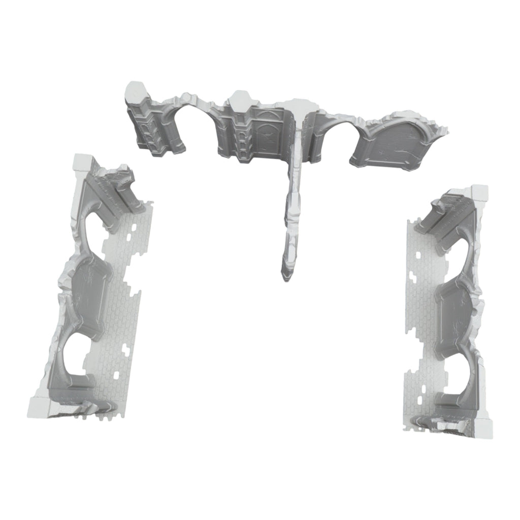 Gothic Ruins - 28mm Wargaming Scatter Terrain Scenery Tabletop Miniature Grimdark