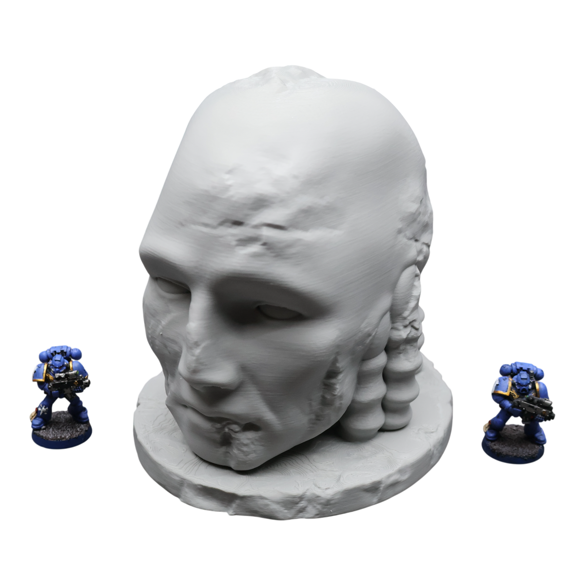 Head Statue - 28mm Wargaming Scatter Terrain Scenery Tabletop Miniature
