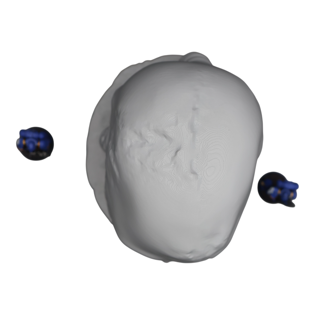 Head Statue - 28mm Wargaming Scatter Terrain Scenery Tabletop Miniature