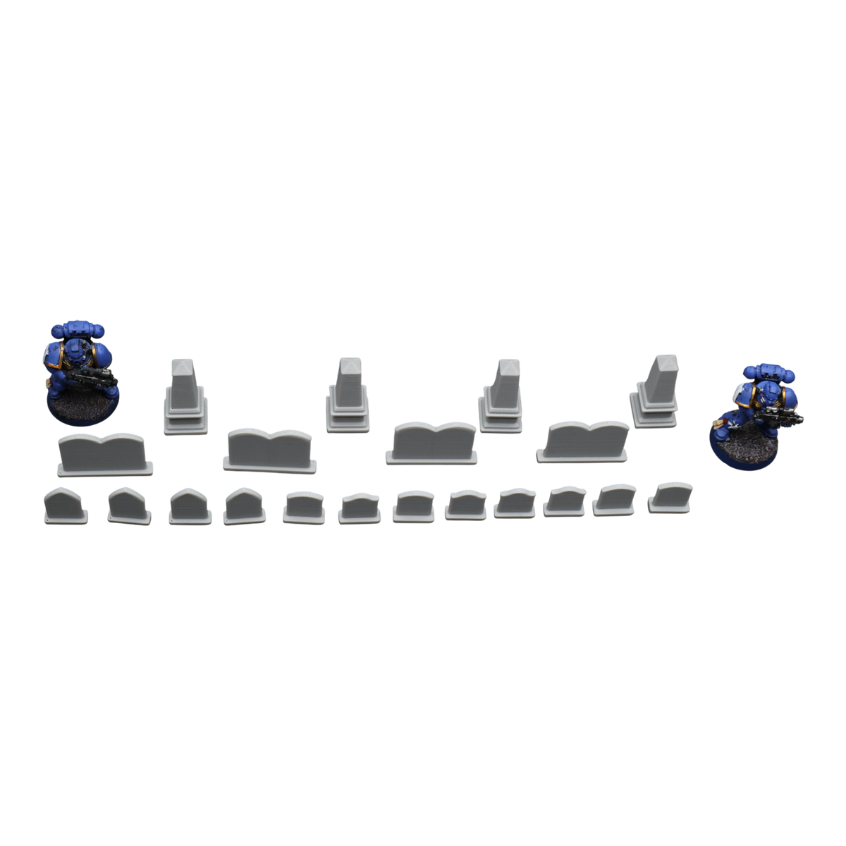 Headstone Collection - 28mm Wargaming Scatter Terrain Scenery Tabletop Miniature