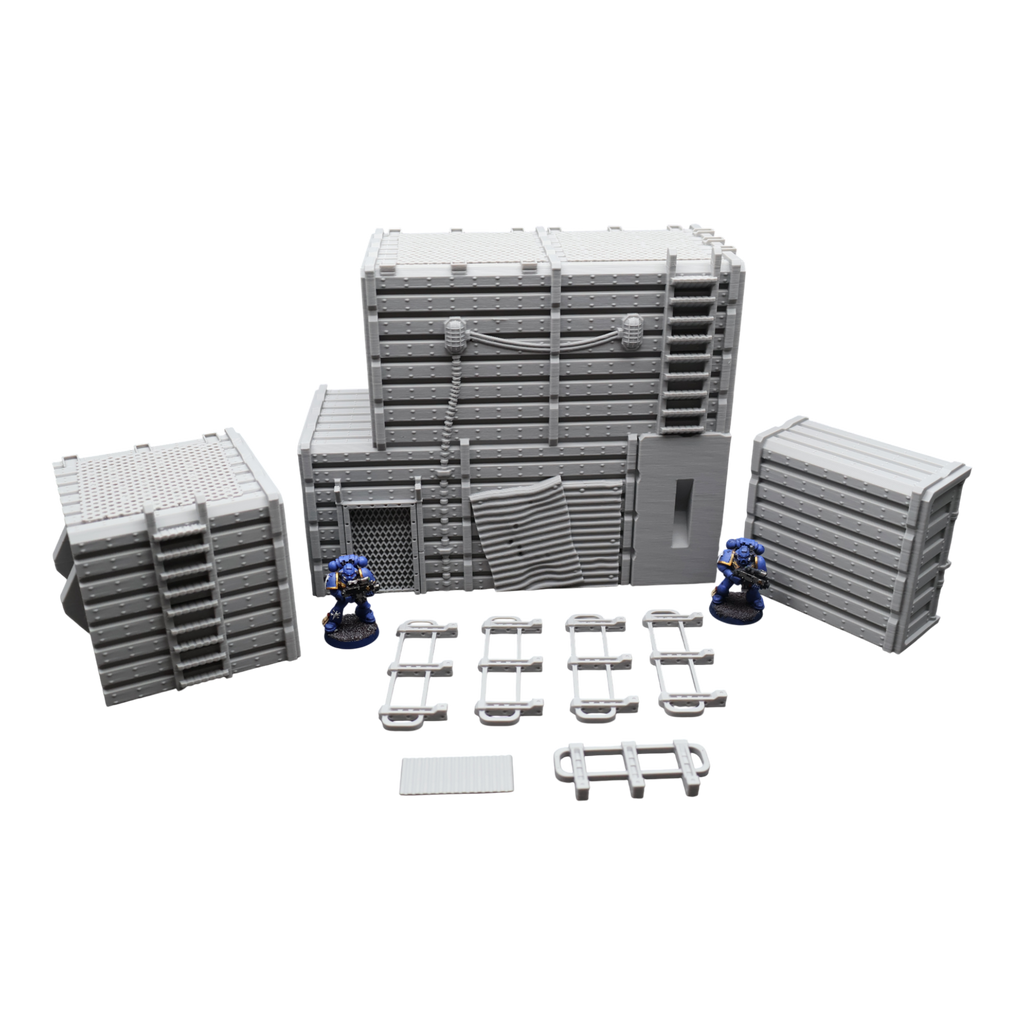 Nyxar Habitat #2 - 28mm Wargaming Scatter Terrain Scenery Tabletop Miniature
