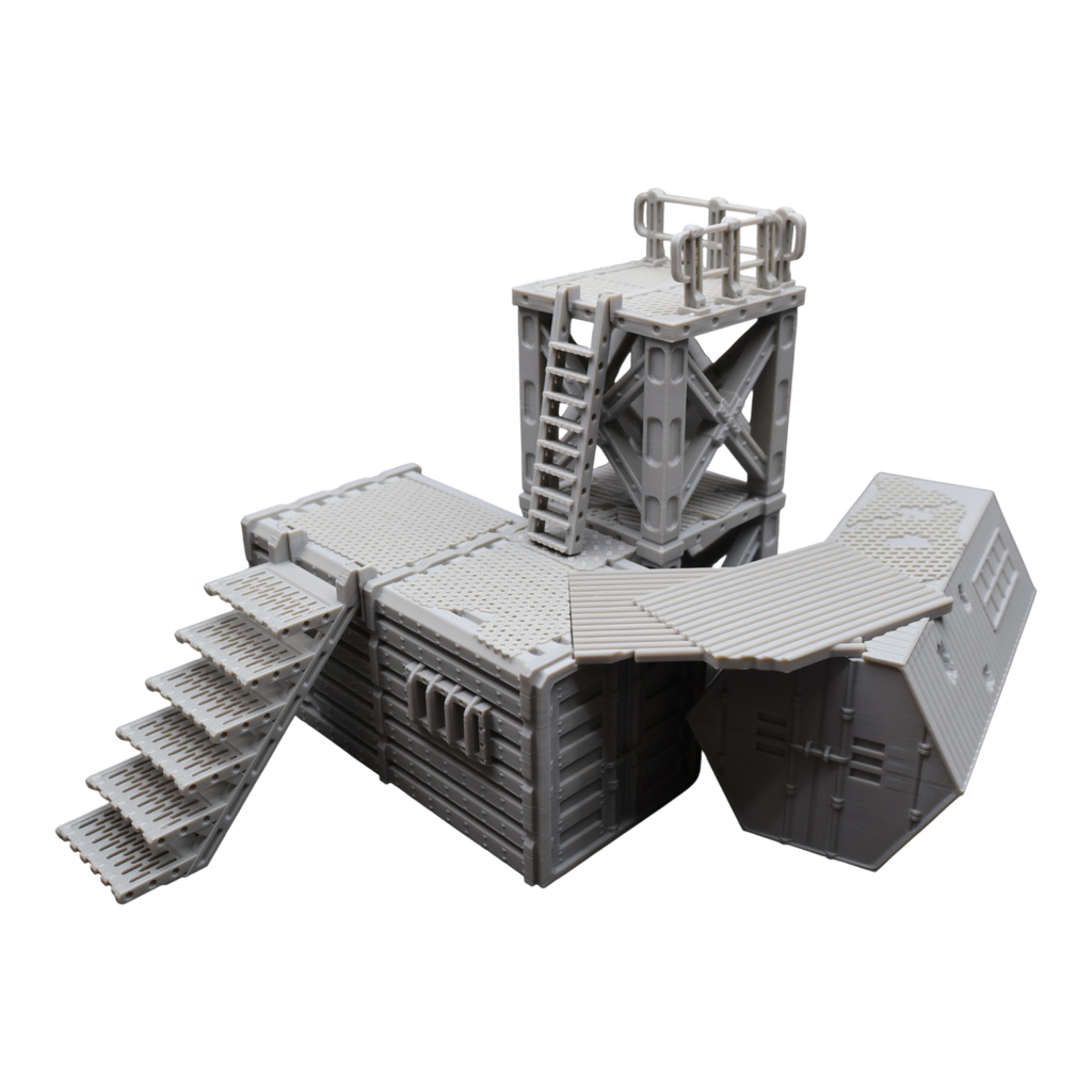 Nyxar Habitat #4 - 28mm Wargaming Scatter Terrain Scenery Tabletop Miniature