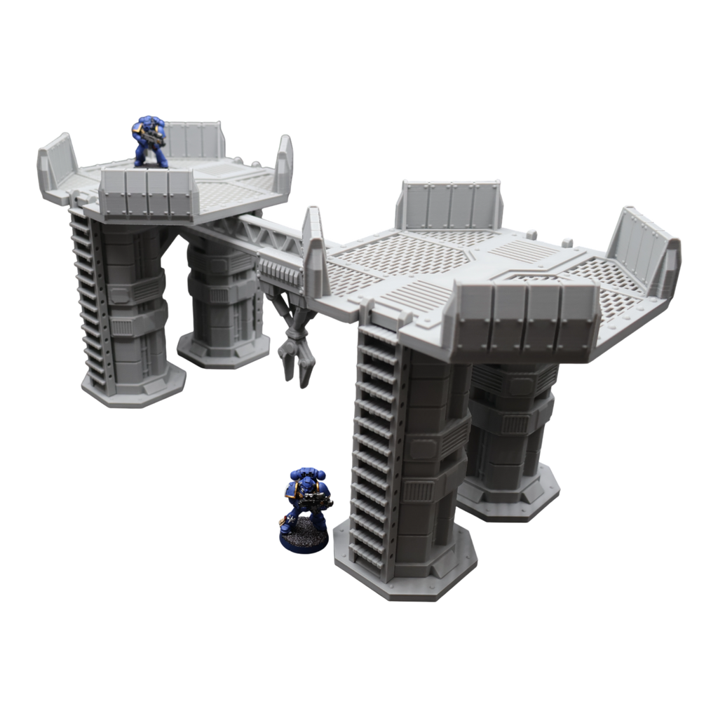 Nyxar Crane - 28mm Wargaming Scatter Terrain Scenery Tabletop Miniature