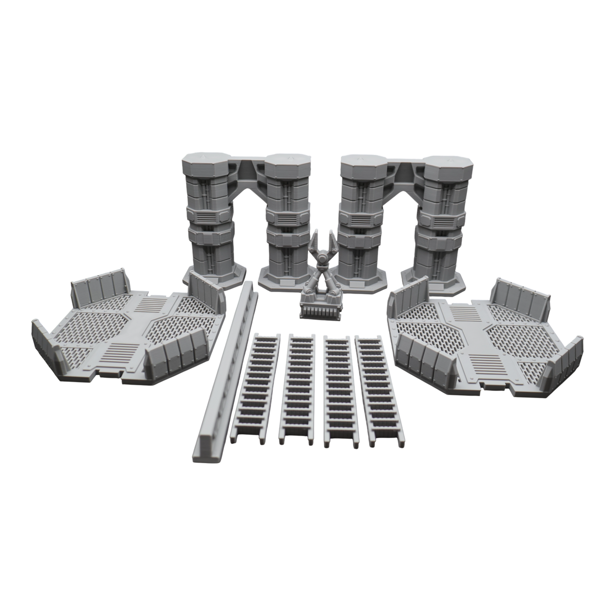 Nyxar Crane - 28mm Wargaming Scatter Terrain Scenery Tabletop Miniature