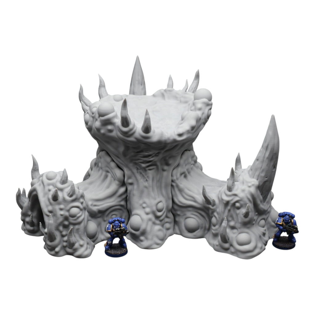 Hive Mother Tower - 28mm Wargaming Scatter Terrain Scenery Tabletop