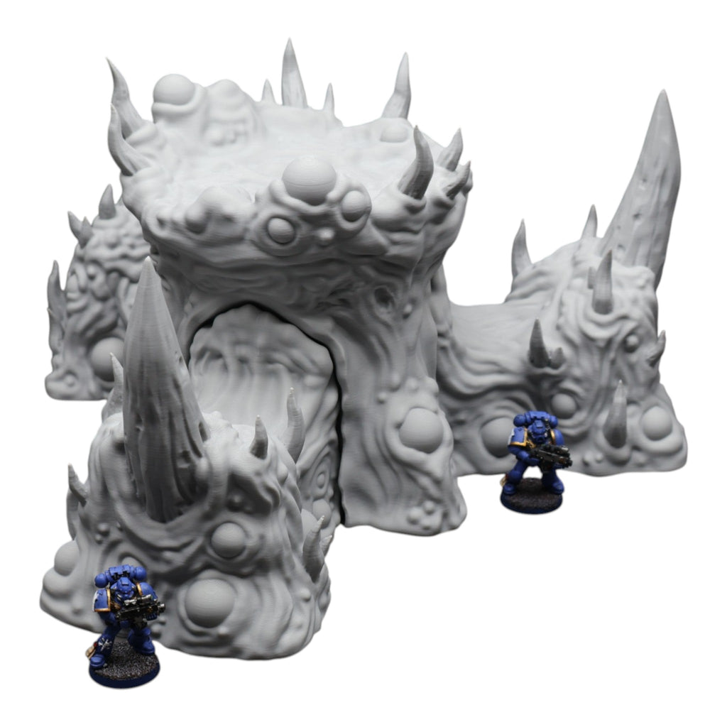 Hive Mother Tower - 28mm Wargaming Scatter Terrain Scenery Tabletop