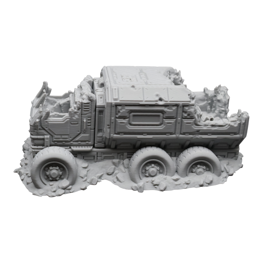 District 12 Vehicle #1 -28mm Wargaming Scatter Terrain Scenery Tabletop Miniature