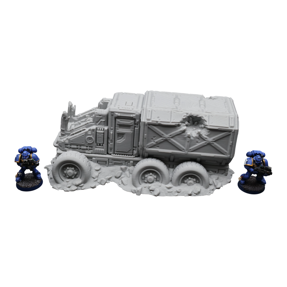 District 12 Vehicle #2 -28mm Wargaming Scatter Terrain Scenery Tabletop Miniature