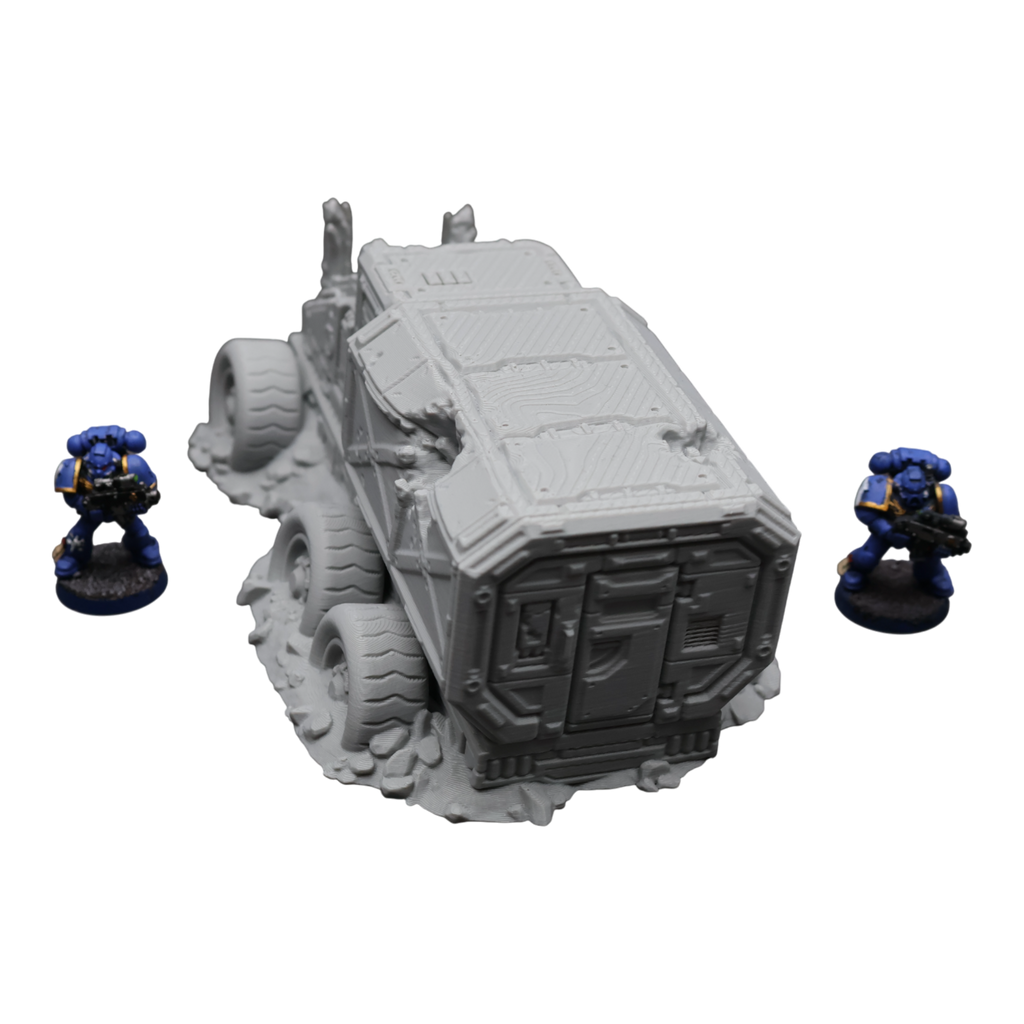 District 12 Vehicle #2 -28mm Wargaming Scatter Terrain Scenery Tabletop Miniature