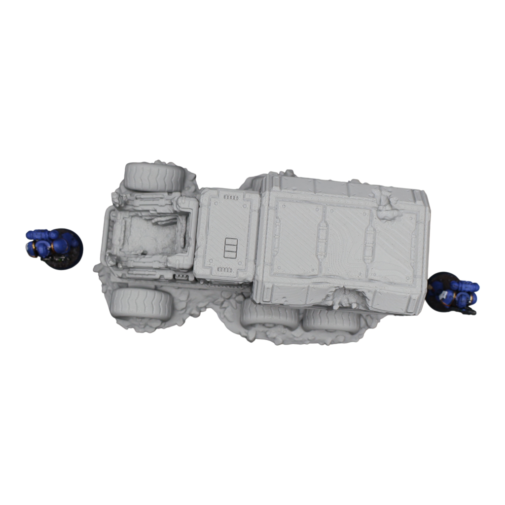 District 12 Vehicle #2 -28mm Wargaming Scatter Terrain Scenery Tabletop Miniature