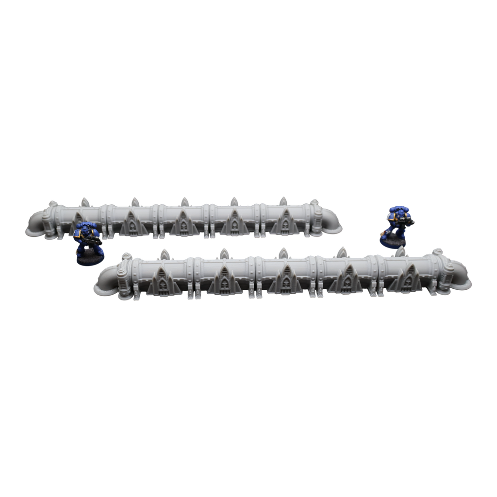 Production Pipes - 28mm Wargaming Scatter Terrain Scenery Tabletop Miniature