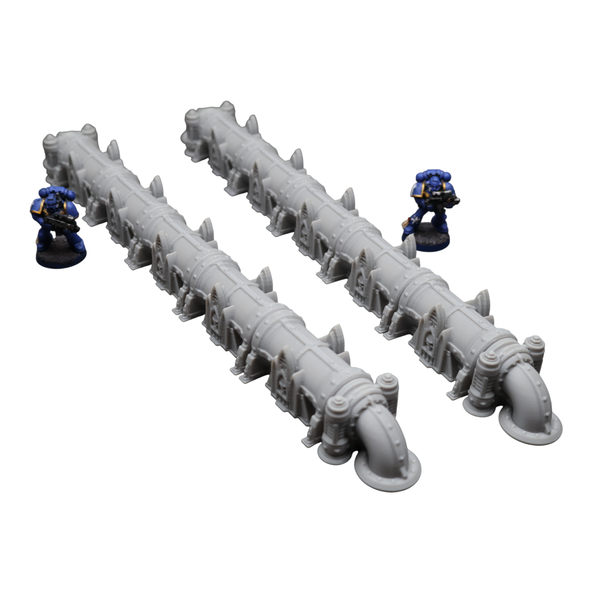 Production Pipes - 28mm Wargaming Scatter Terrain Scenery Tabletop Miniature