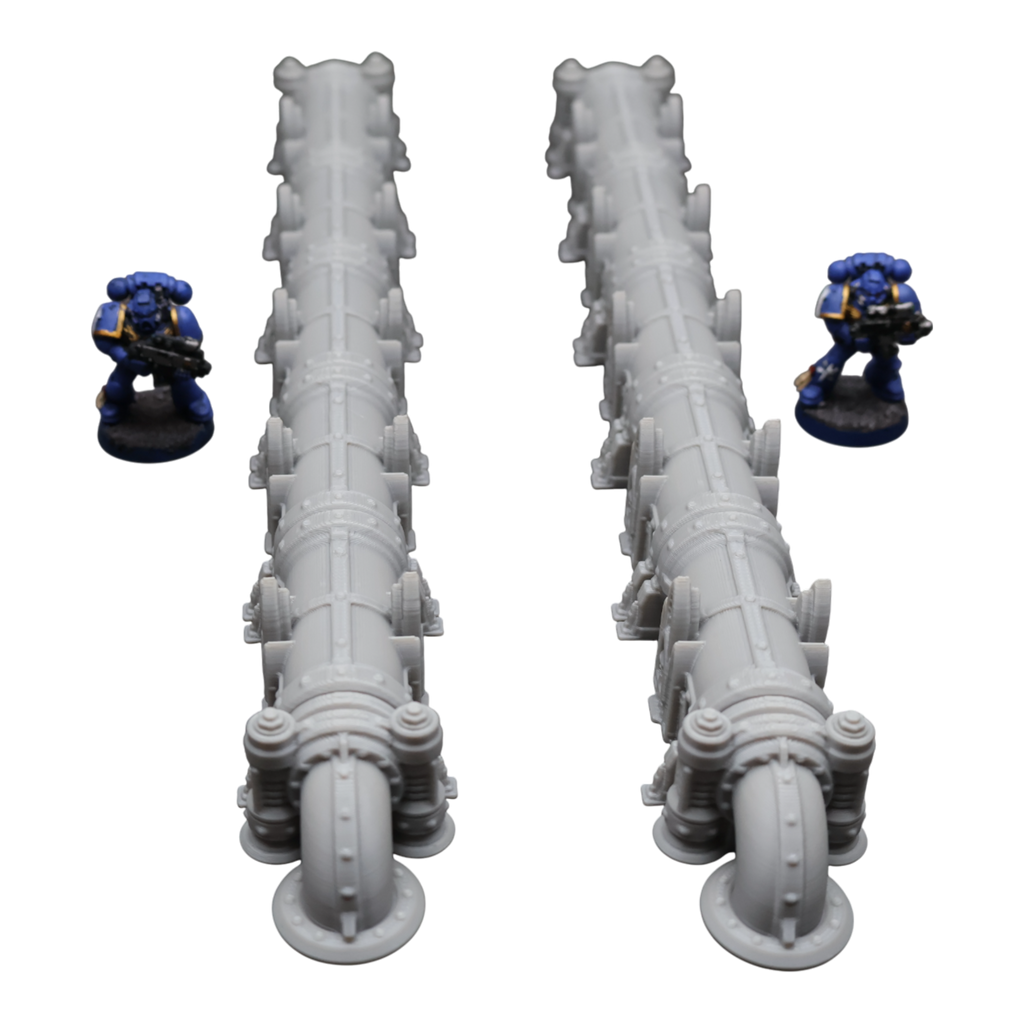 Production Pipes - 28mm Wargaming Scatter Terrain Scenery Tabletop Miniature