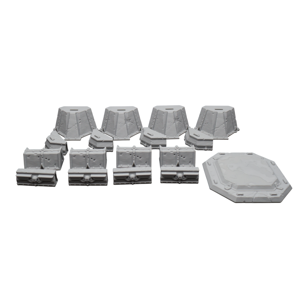 Trench Bunkers (3 sizes) - 28mm Wargaming Scatter Terrain Scenery Tabletop