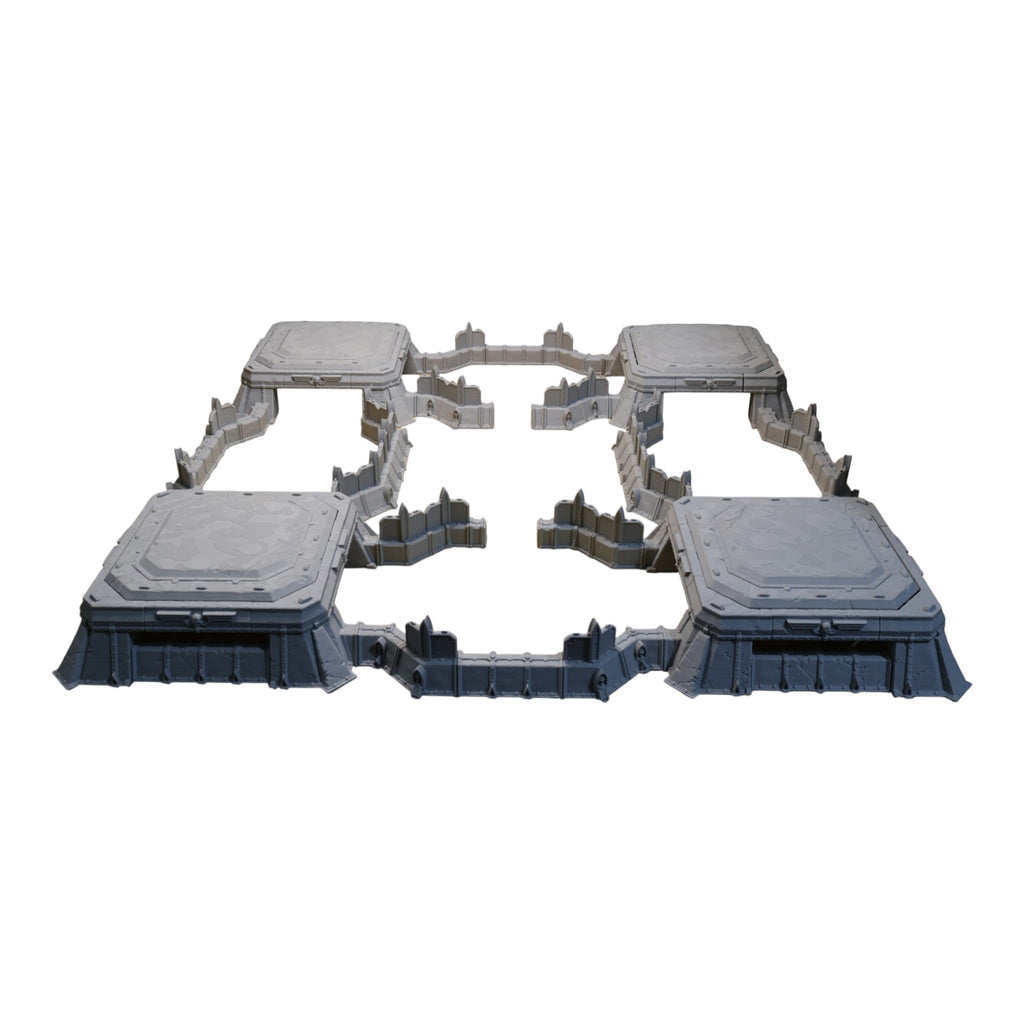 Trench Bunker Set - 28mm Wargaming Scatter Terrain Scenery Tabletop Miniature