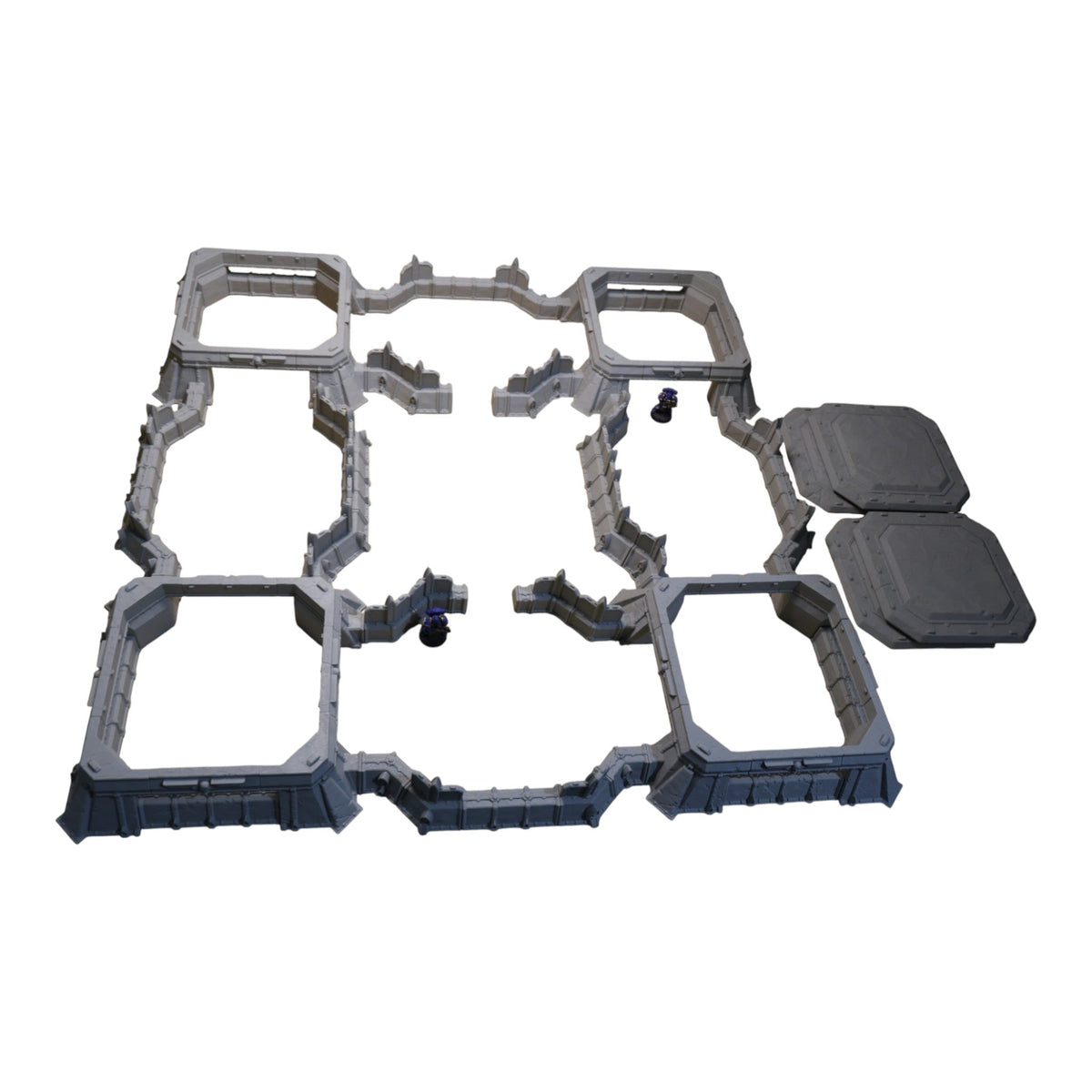 Trench Bunker Set - 28mm Wargaming Scatter Terrain Scenery Tabletop Miniature