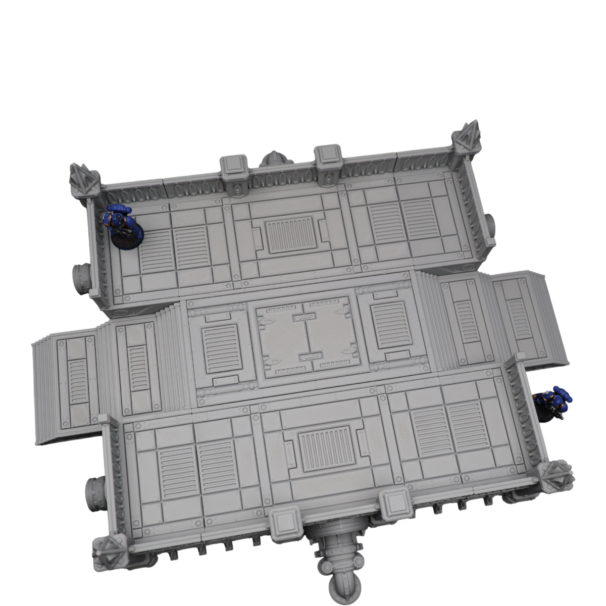 Steel Refinery Assembly #2 - 28mm Wargaming Scatter Terrain Scenery Tabletop