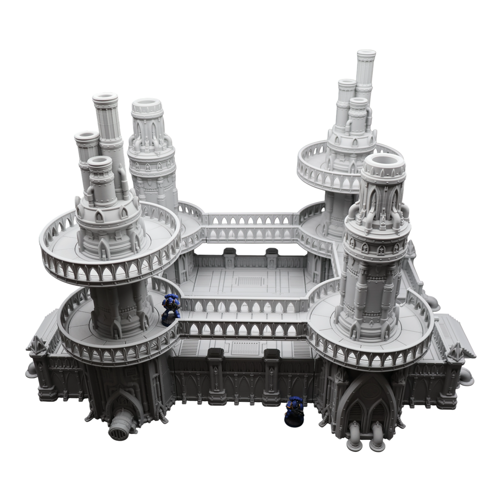 Steel Refinery Assembly #3 - 28mm Wargaming Scatter Terrain Scenery Tabletop