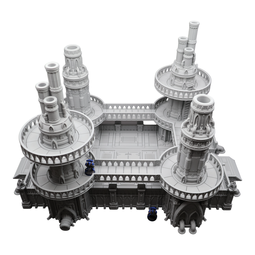 Steel Refinery Assembly #3 - 28mm Wargaming Scatter Terrain Scenery Tabletop