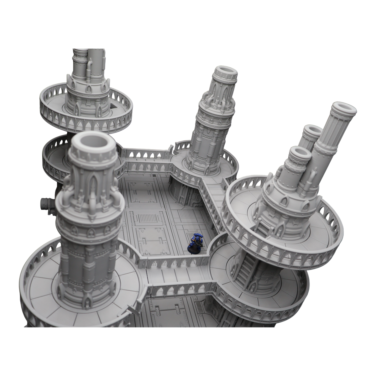 Steel Refinery Assembly #3 - 28mm Wargaming Scatter Terrain Scenery Tabletop