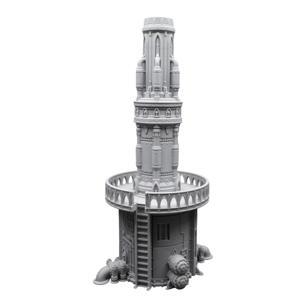 Steel Refinery Assembly #7 - 28mm Wargaming Scatter Terrain Scenery Tabletop