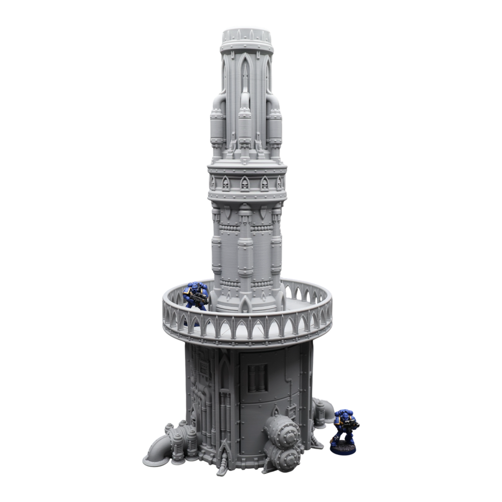 Steel Refinery Assembly #7 - 28mm Wargaming Scatter Terrain Scenery Tabletop