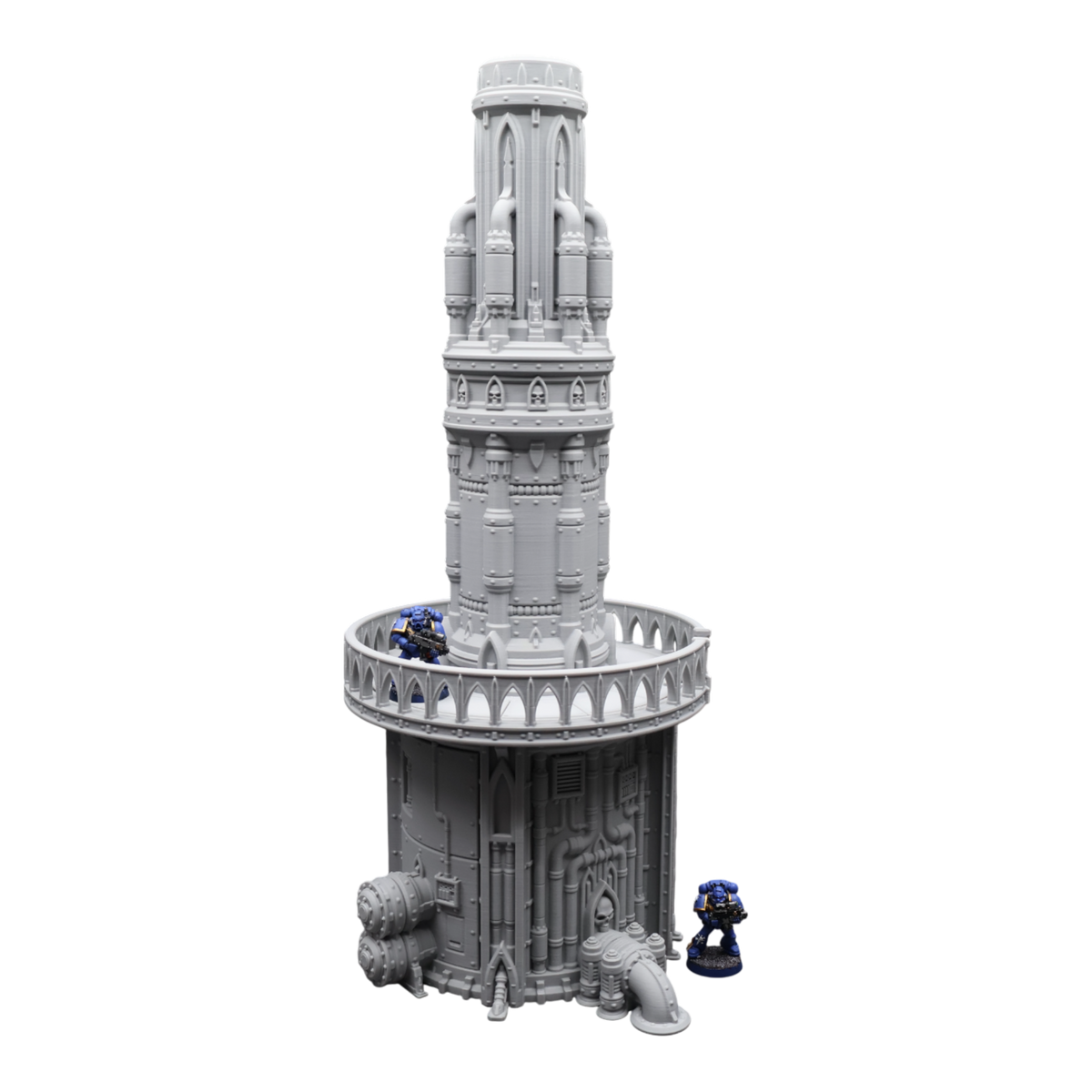 Steel Refinery Assembly #7 - 28mm Wargaming Scatter Terrain Scenery Tabletop