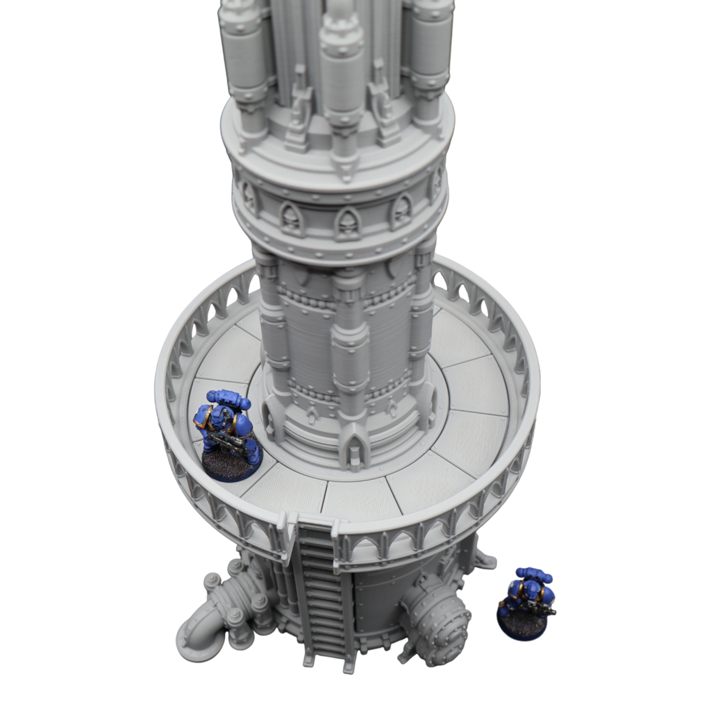 Steel Refinery Assembly #7 - 28mm Wargaming Scatter Terrain Scenery Tabletop