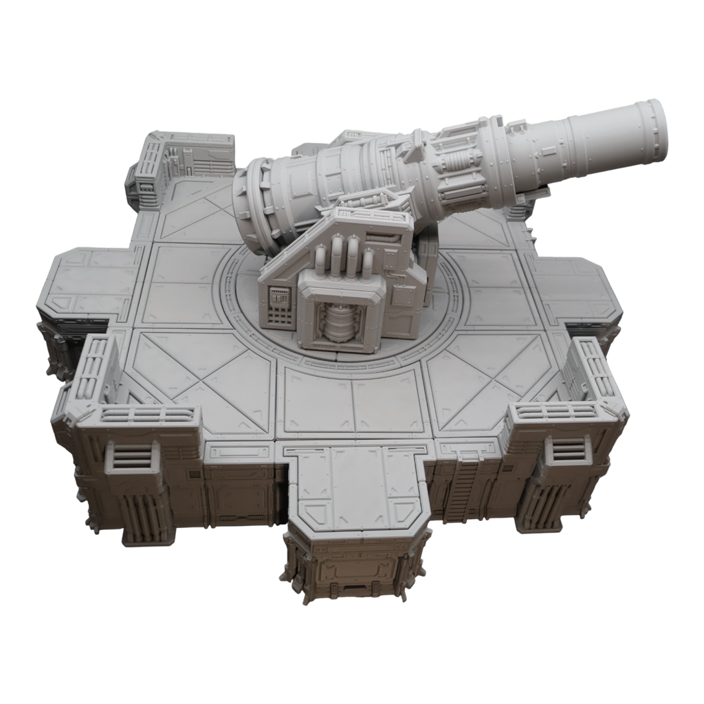 Big Gun Platform #1 - 28mm Wargaming Scatter Terrain Scenery Tabletop Miniature