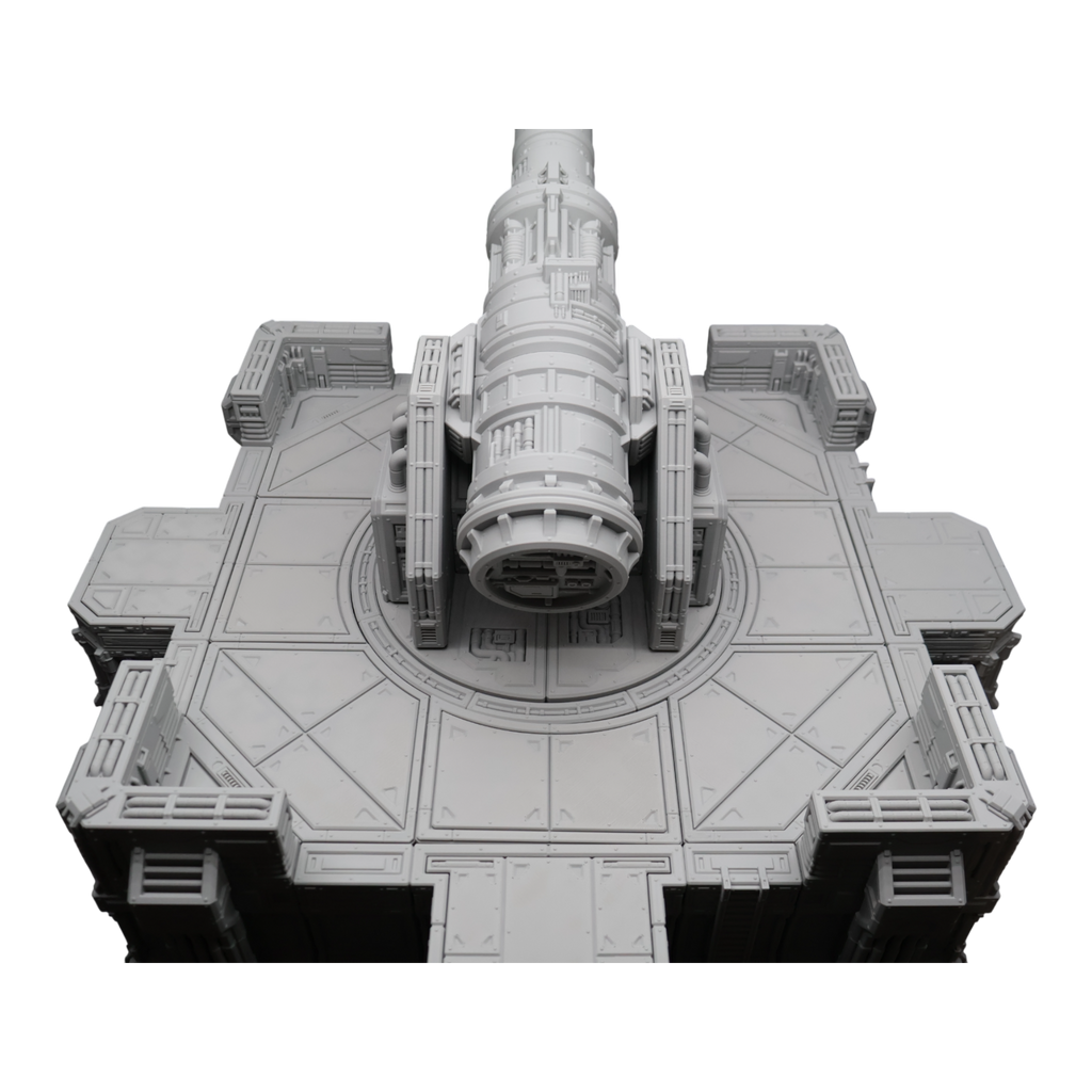 Big Gun Platform #1 - 28mm Wargaming Scatter Terrain Scenery Tabletop Miniature