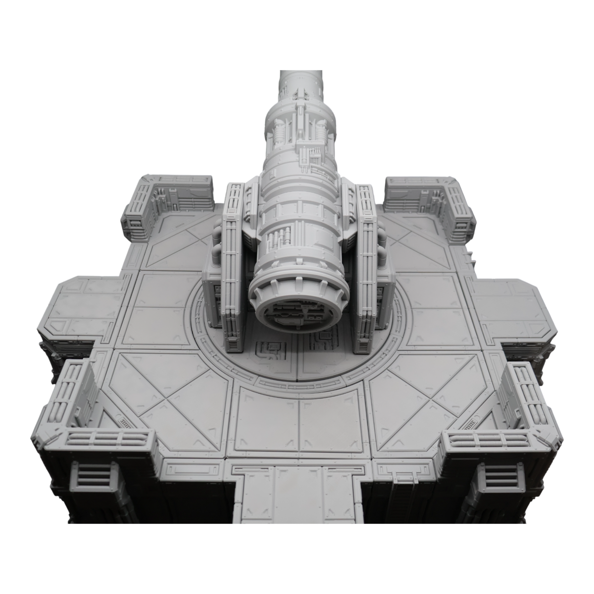 Big Gun Platform #1 - 28mm Wargaming Scatter Terrain Scenery Tabletop Miniature
