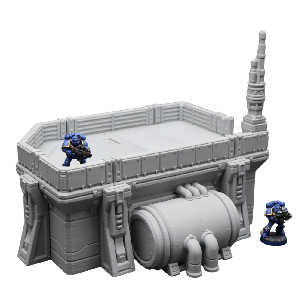 Outpost Cryolab - 28mm Wargaming Scatter Terrain Scenery Tabletop Miniature