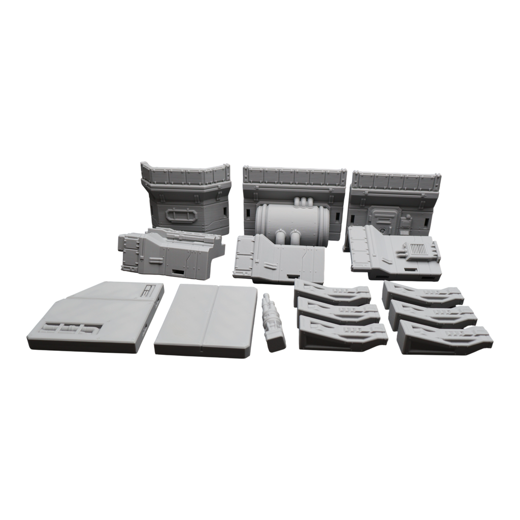 Outpost Cryolab - 28mm Wargaming Scatter Terrain Scenery Tabletop Miniature
