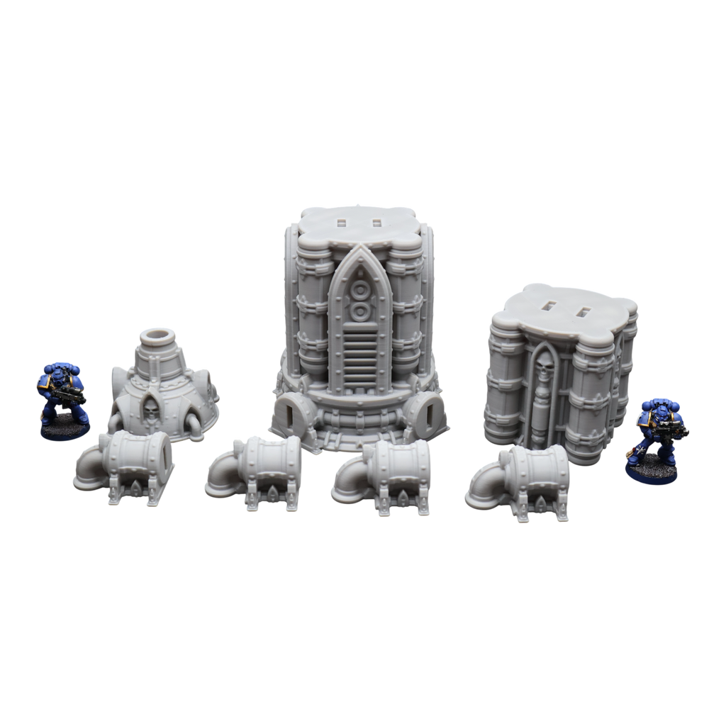 Production Compressor - 28mm Wargaming Scatter Terrain Scenery Tabletop