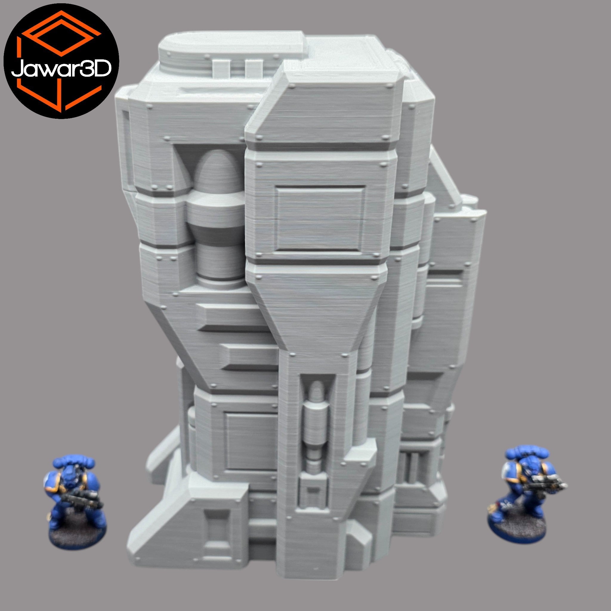 Nuclear Pump #1 - 28mm Wargaming Scatter Terrain Scenery Tabletop Miniature
