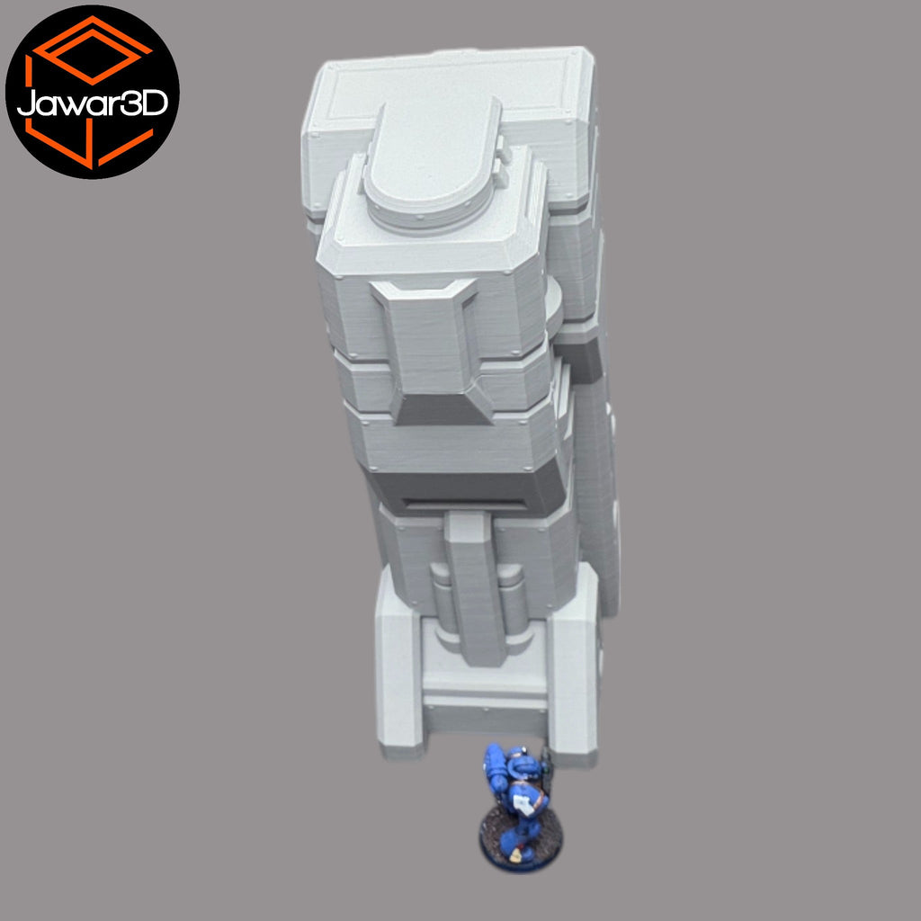 Nuclear Pump #1 - 28mm Wargaming Scatter Terrain Scenery Tabletop Miniature