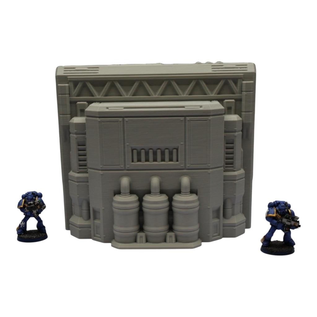 Nuclear Pump #2 - 28mm Wargaming Scatter Terrain Scenery Tabletop Grimdark