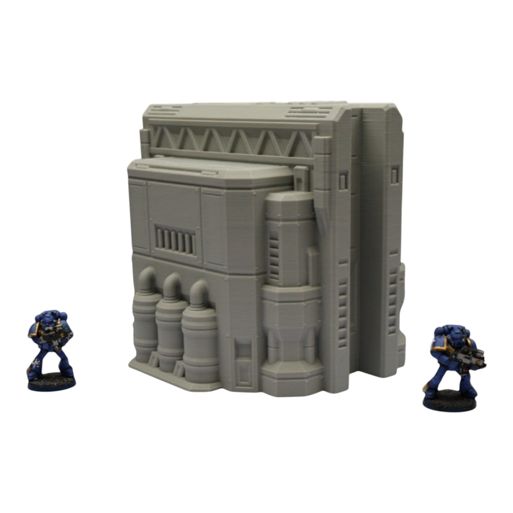 Nuclear Pump #2 - 28mm Wargaming Scatter Terrain Scenery Tabletop Grimdark