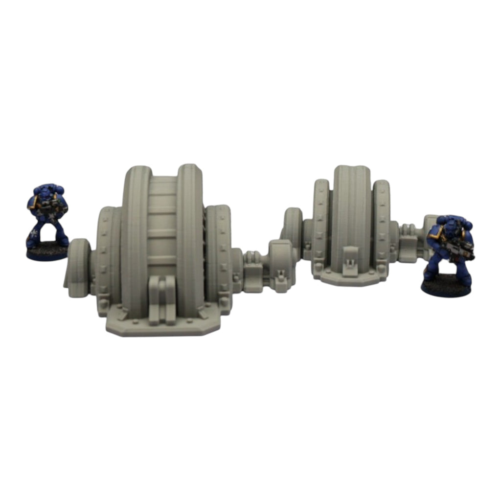 Steam Turbine - 28mm Wargaming Scatter Terrain Scenery Tabletop Grimdark