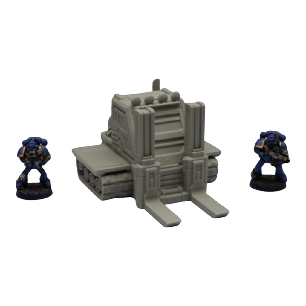Forklift - 28mm Wargaming Scatter Terrain Scenery Tabletop Grimdark