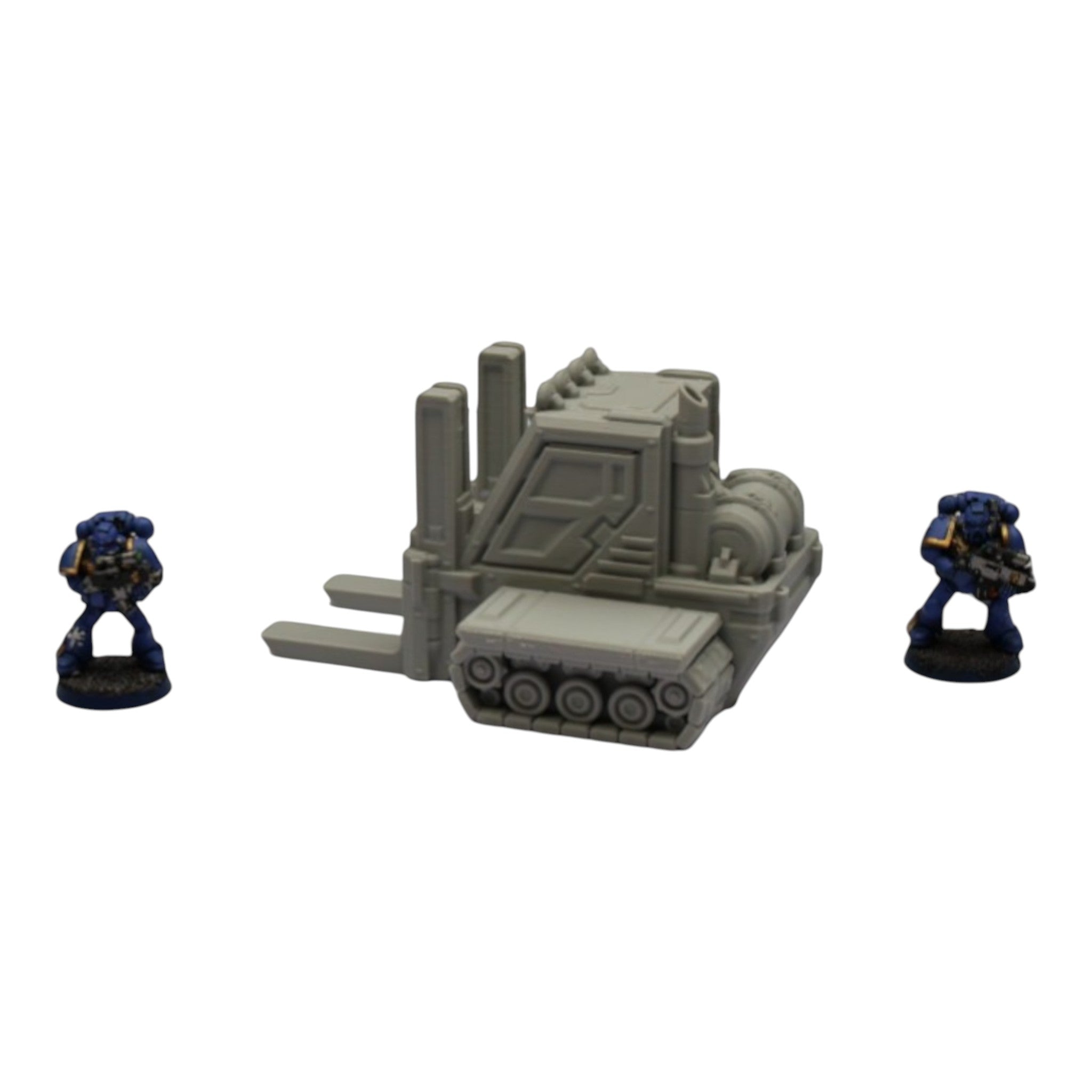 Forklift - 28mm Wargaming Scatter Terrain Scenery Tabletop Grimdark