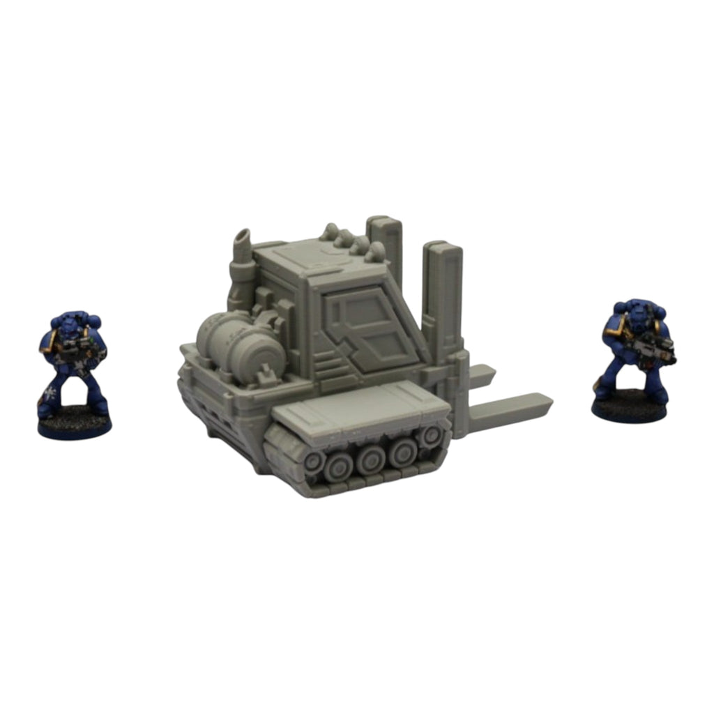Forklift - 28mm Wargaming Scatter Terrain Scenery Tabletop Grimdark